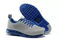 hombre zapatos 2013 nike air max nsw motion new listing leather punching usa gray blue